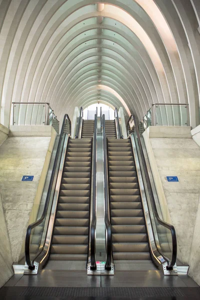 Treinstation in Luik, België — Stockfoto