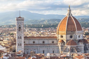 Görünümünü Basilica di Santa Maria del Fiore Floransa, Tusca