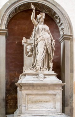 Basilica of Santa Croce, Florence heykelinin with Grave