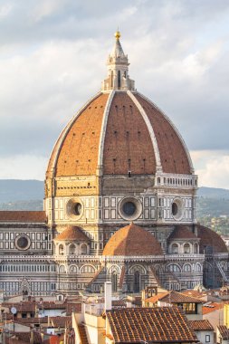 Görünümüne Basilica di Santa Maria del Fiore Floransa, İtalya