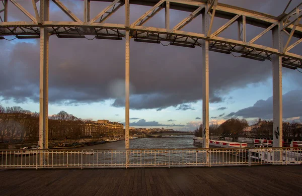 Passerelle Debilly bridge, Paris — Φωτογραφία Αρχείου