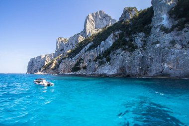Cala Goloritze Beach, Sardegna bir görünüm
