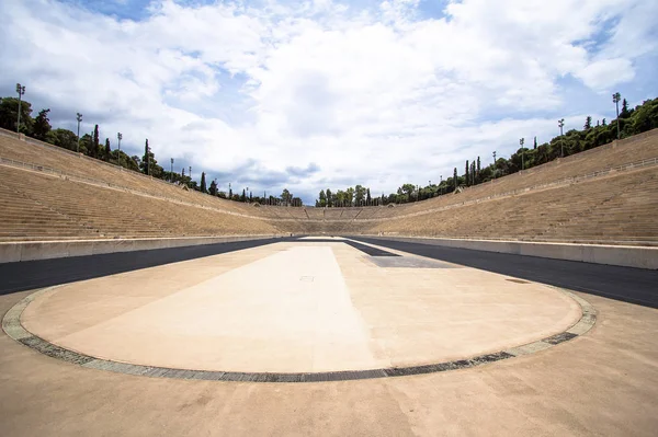 Estádio panatenaico ou kallimaro em Atenas — Fotografia de Stock