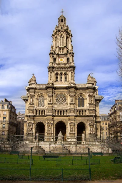 Sainte Trinite church, Paris — Stockfoto