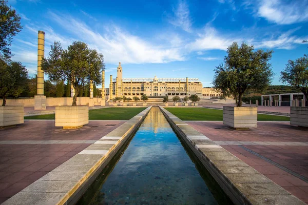 Olympiastadion in barcelona — Stockfoto