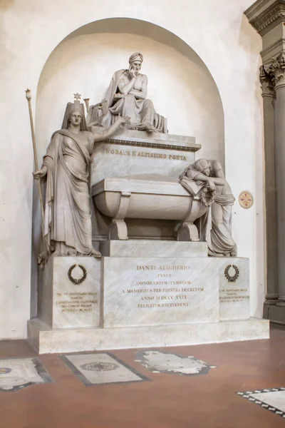 Tombe du grand poète italien Dante Alighieri (Danti Aligheri — Photo