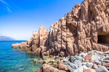 Rocca Rossa Sardunya Adası, Italia