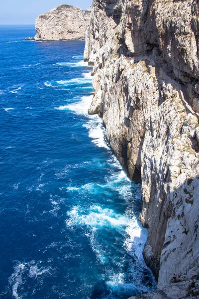 Cueva Neptuno en Alghero, Cerdeña, Italia — Foto de Stock