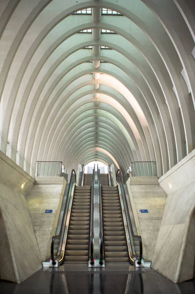 Train station in Liege, Belgium — Stock Photo, Image