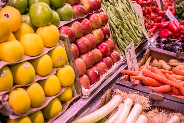 İspanya, Barselona 'daki La Boqueria Pazarı