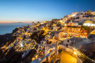 Alacakaranlık Santorini, Yunanistan