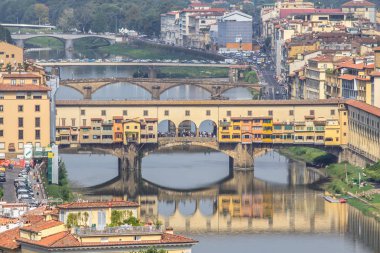 Floransa 'daki Ponte vecchio, İtalya