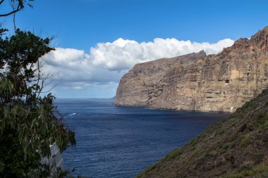 Los Gigantes Uçurumu, Tenerife, İspanya 