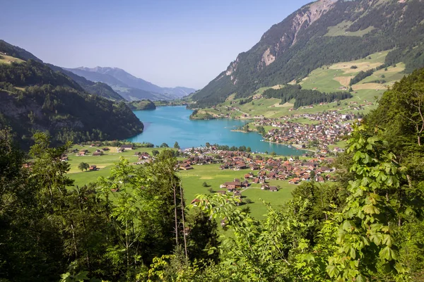 Lungern village, Schweiz — Stockfoto