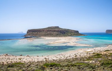 balos beach, crete, Yunanistan