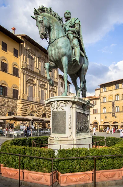 Statua di Cosimo I Medici, Toscana — Foto Stock