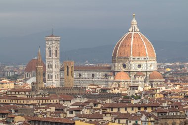 Basilica di santa maria del fiore Katedrali Toskana, İtalya