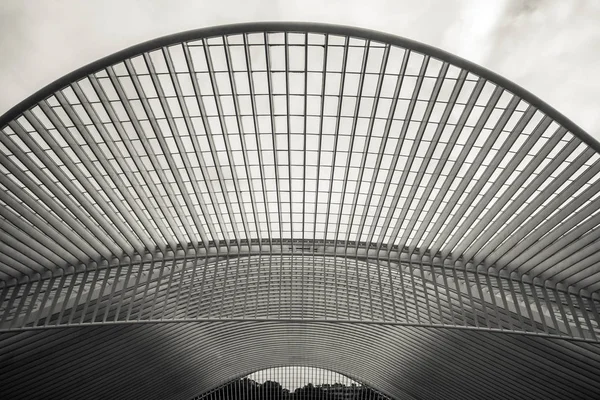 Железнодорожная станция в Льеже, Бельгия — стоковое фото