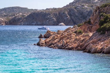Cala Coticcio Beach, Sardunya, İtalya