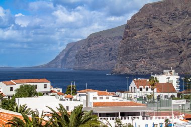 Los Gigantes Uçurumu, Tenerife, İspanya 