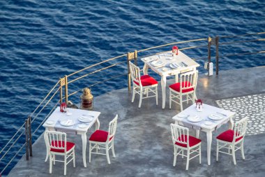 Santorini, Yunanistan Restaraunt