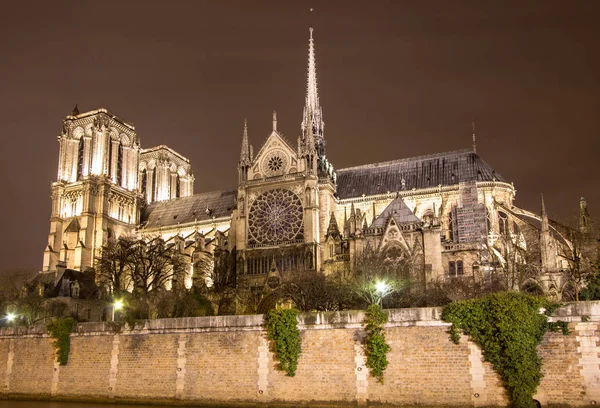 Katedrála Notre Dame, Paříž, Francie — Stock fotografie