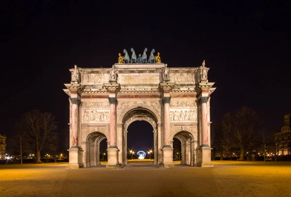 Arc de Triomphe du Carroussel, Paris, France — ストック写真