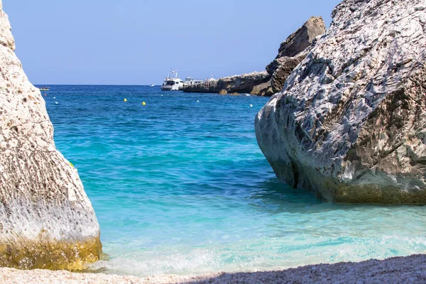 Cala Mariolu Beach Golfo Orosei Sardinia Italy — Stock Photo, Image