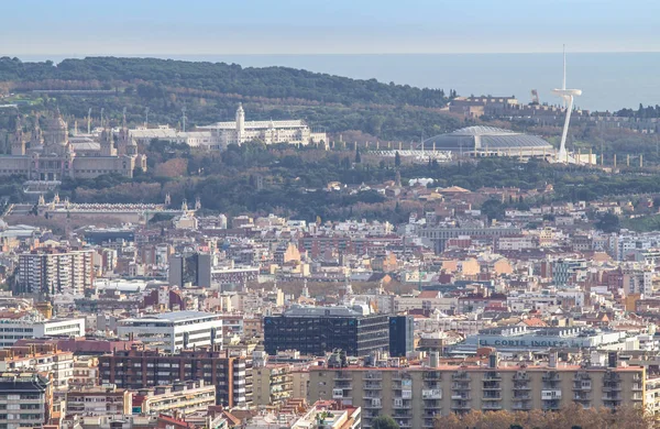 Panorama di Barcellona, Spagna . — Foto Stock