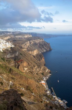 Santorini, Yunanistan'ın sahil