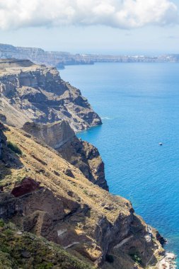 Santorini, Yunanistan'ın sahil