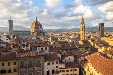 Şehir Manzaralı Floransa, Toskana, İtalya 
