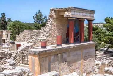 Knossos Sarayı, crete, Yunanistan