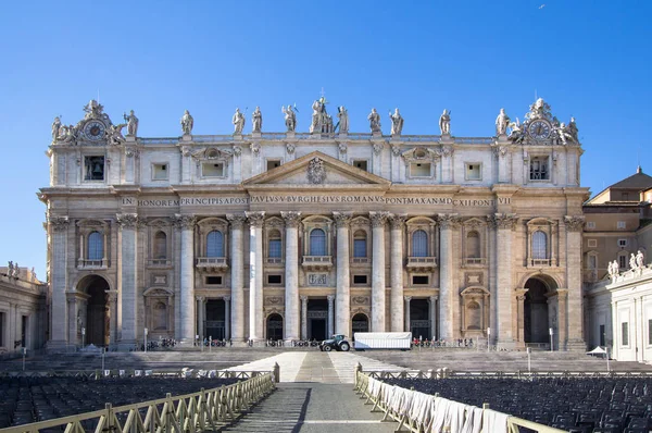 St peter's basilica, Watykan, Włochy — Zdjęcie stockowe