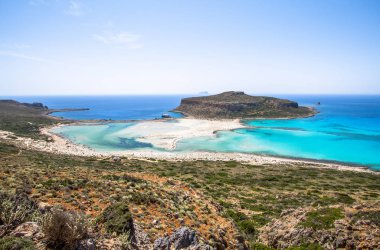 balos beach, crete, Yunanistan