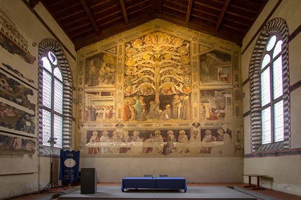 Basilica di santa croce ve Florencii — Stock fotografie