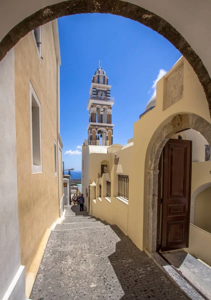 サントリーニ島、ギリシャ正教教会 — ストック写真
