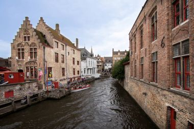 Rozenhoedkaai, Bruges, Belçika