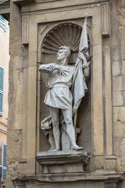 Statua di Michele di Lando a Firenze — Foto Stock