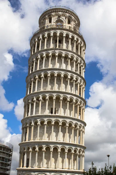 Schiefer Turm von Pisa, Italien — Stockfoto