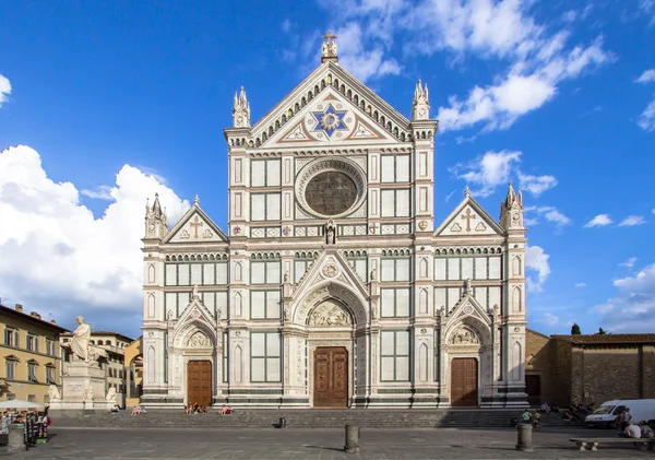 Basílica de Santa Croce, Florencia, Italia —  Fotos de Stock