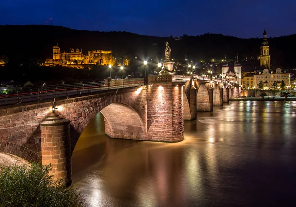 Widok na zamek, Heidelberg, Niemcy — Zdjęcie stockowe