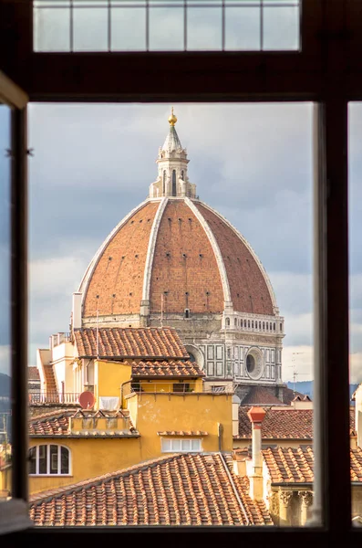 Basilica di Santa Maria del Fiore Kathedrale in Florenz, Toskana — Stockfoto