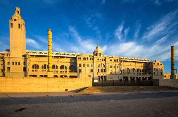 Olympiastadion i barcelona — Stockfoto