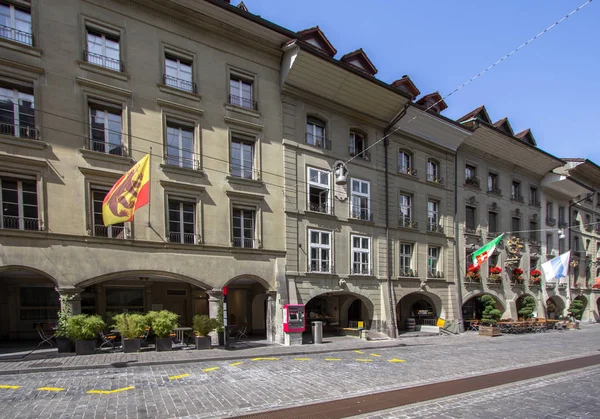 Centrum i Bern, Schweiz. — Stockfoto