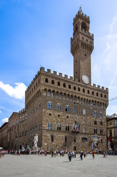 Palazzo Vecchio i Florens, Italien — Stockfoto