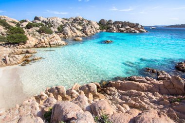 Cala Coticcio Beach, Sardunya, İtalya