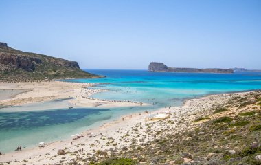 balos beach, crete, Yunanistan