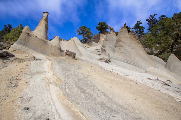 Rock Paisaje Lunar en Canarias Tenerife — Foto de Stock