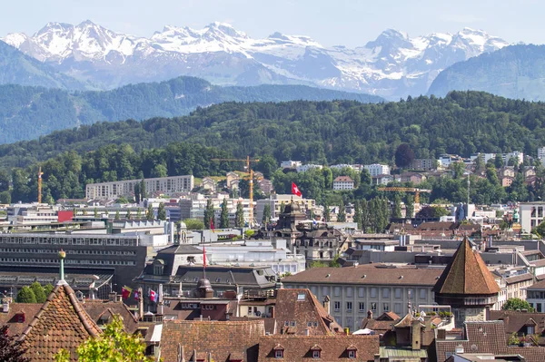 Lucerne city, Switzerland — Stock Photo, Image